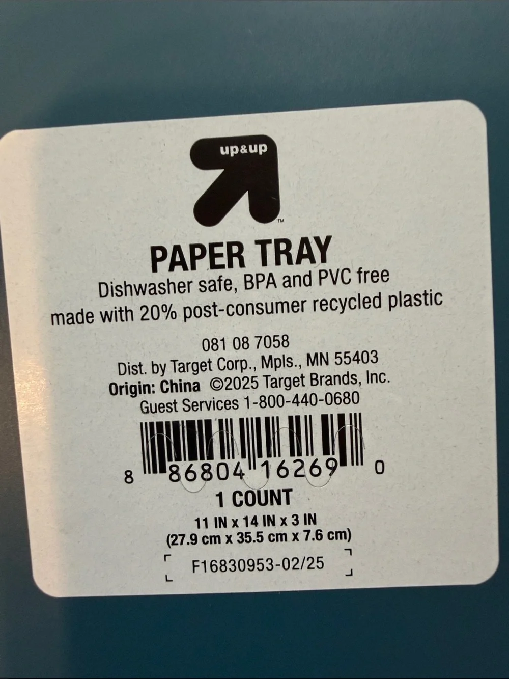 Target durable plastic
